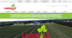 Desktop Screenshot of lareault.com