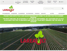 Tablet Screenshot of lareault.com
